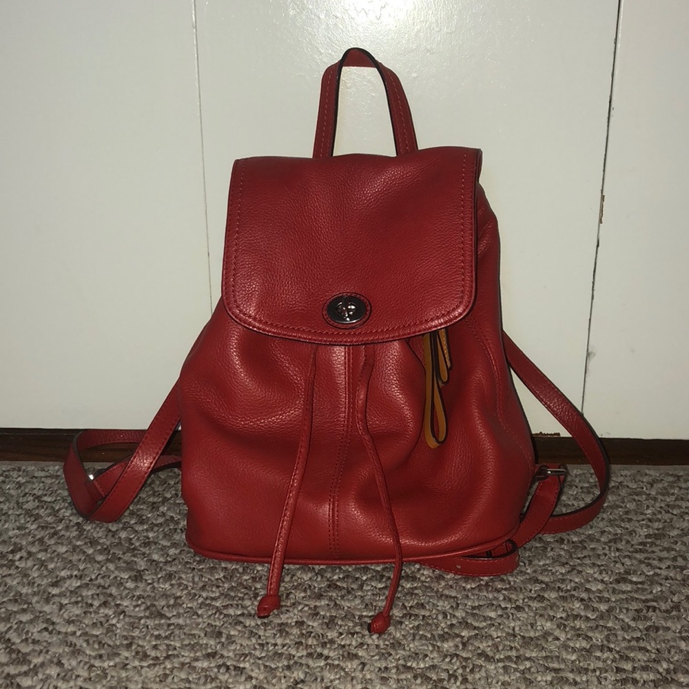 Coach back pack purse